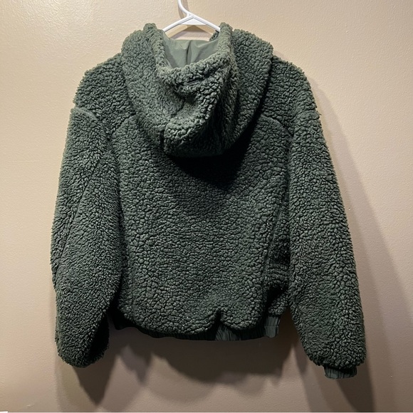 Lululemon Green Fleece Reversible Jacket size 6 - Picture 8 of 11